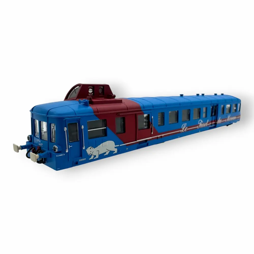 Autorail diesel X 3876 "Le Furet du Morvan" - Jouef HJ2624 - HO 1/87 - CFTA - Ep V-VI - Analogique - 2R
