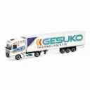 Camion semi-remorque frigorifique DAF XG « GESUKO » - Herpa 320641 - HO 1/87