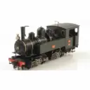 Locomotive à vapeur POC Mallet 020-020 n° 101, vert, préservée Voies Ferrées du Velay - Lematec HOM205.1S - HOm 1/87 - PO - Ep I - Digital sound - 2R