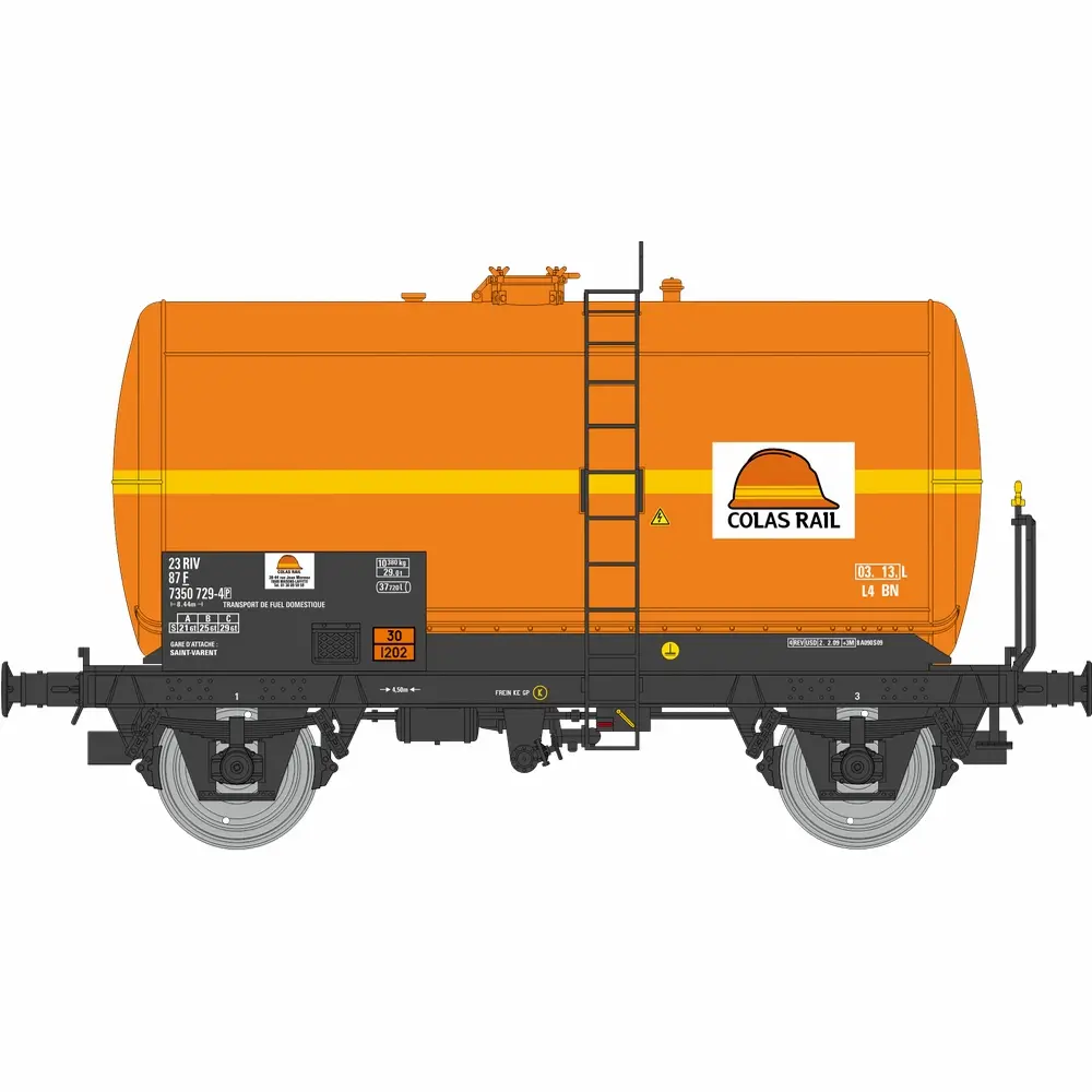 Wagon citerne Fauvet-Girel COLAS - Ree Modèles WB1003 - HO 1/87 - SNCF - Ep V-VI - 2R