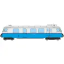 Autorail diesel Billard A80 D1 à caisse étroite des chemins de fer de Dordogne N°608, 1 phare, bleu/gris perle - Ree Modèles VM060S - HOm 1/87 - Privée - Ep III - Digital sound - 2R