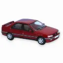 Peugeot 405 LE MANS, rouge lucifer, 1993 (PCX870744) - Sai 6389 - HO 1/87