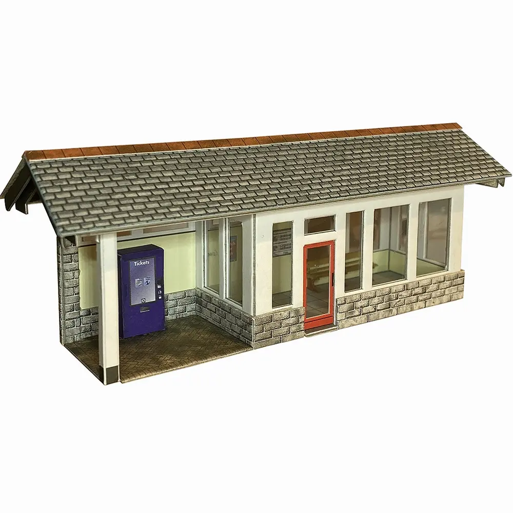 Abri de quai moderne - Metcalfe PN923 - N 1/160