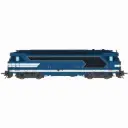 Locomotive diesel BB 67338, livrée bleu d’origine à cabine renforcée - Chrezo 670-08S - 0 1/43 - SNCF - Ep IV - Digital sound - 2R