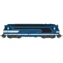 Locomotive diesel BB 67303, livrée bleu d’origine à cabine renforcée - Chrezo 670-07S - 0 1/43 - SNCF - Ep IV - Digital sound - 2R