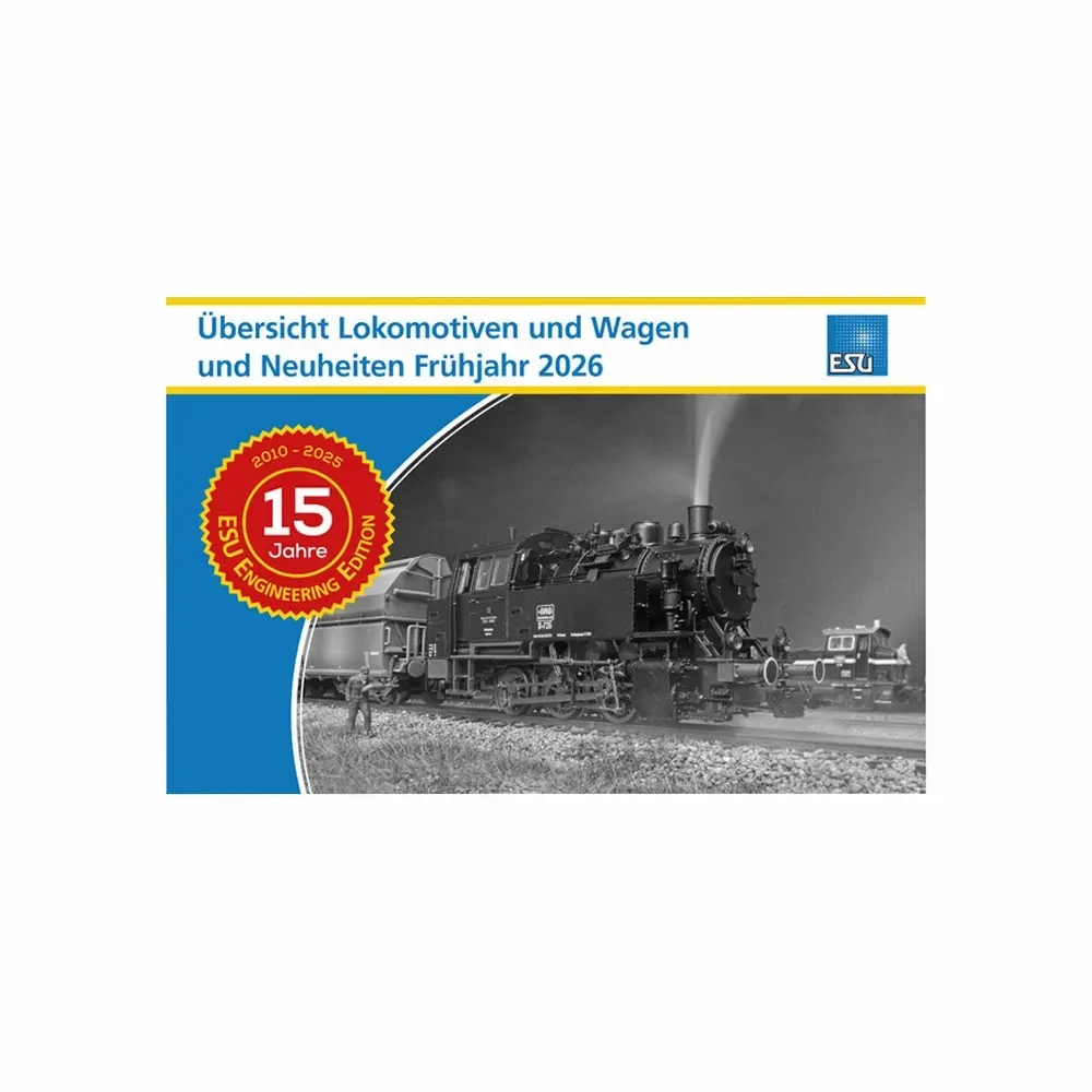Nouveaux produits ESU Printemps 2026 : Locomotives et wagons - Esu 52992