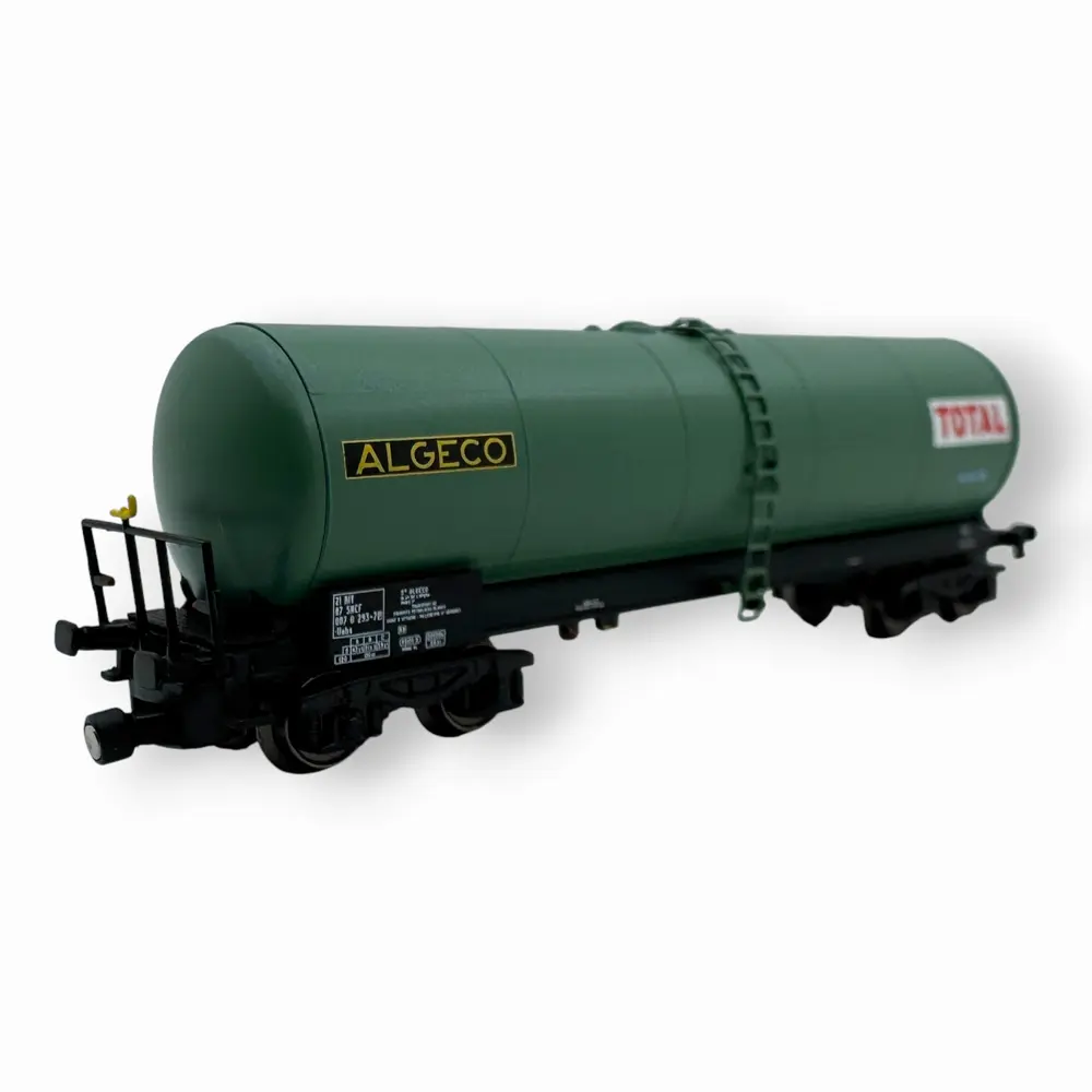 Wagon citerne longue ANF, TOTAL Algeco - Azar Models W05-TO1 - Z 1/220 - SNCF - Ep IV - 2R