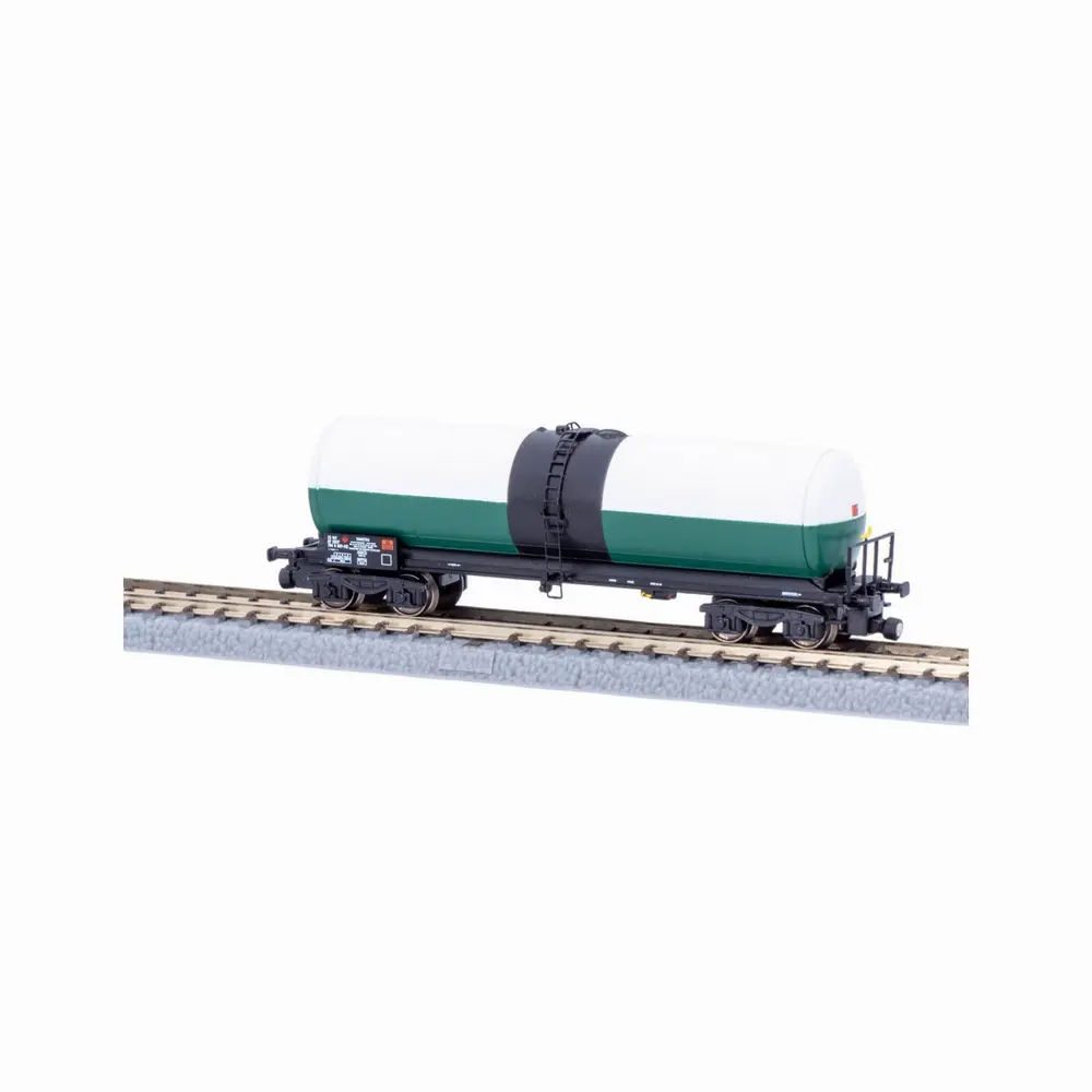 Wagon citerne longue ANF, Simotra vert/blanc - Azar Models W05-Sl2 - Z 1/220 - SNCF - Ep IV - 2R