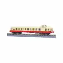 Autorail X3800 Picasso, X3864 crème/rouge - Azar Models A02-01A - Z 1/220 - SNCF - Ep III-IV - Analogique - 2R