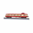 Autorail X3800 Picasso, X4013 rouge/crème, toit rouge - Azar Models A02-03A - Z 1/220 - SNCF - Ep III-IV - Analogique - 2R