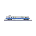 Autorail X3800 Picasso, X93953 blanc/bleu - Azar Models A02-04A - Z 1/220 - SNCF - Ep III-IV - Analogique - 2R