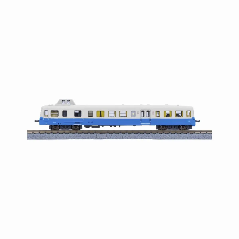 Autorail diesel X3800 Picasso X93953 bleu/blanc - Azar Models A02-04D - Z 1/220 - SNCF - Ep III-IV - Digital - 2R