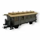 Voiture voyageurs 4e classe de l'Administration royale des chemins de fer prussiens - Roco 45573 - HO 1/87 - KPEV - Ep I - 2R