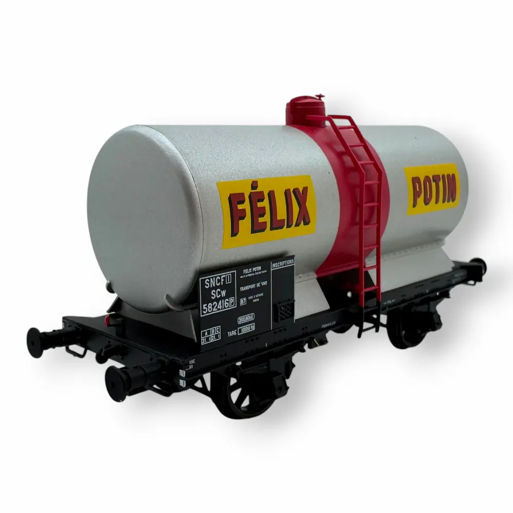 Wagon citerne OCEM 19 "FELIX POTIN"  - Ree Modèles WB160 - HO 1/87 - SNCF - Ep III - 2R