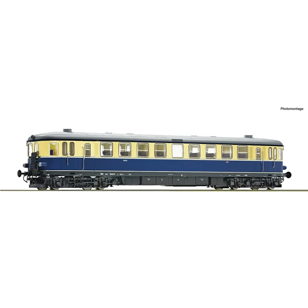 Autorail diesel 5042.10 - Roco 7700011 - HO 1/87 - ÖBB - Ep III - Analogique - 2R