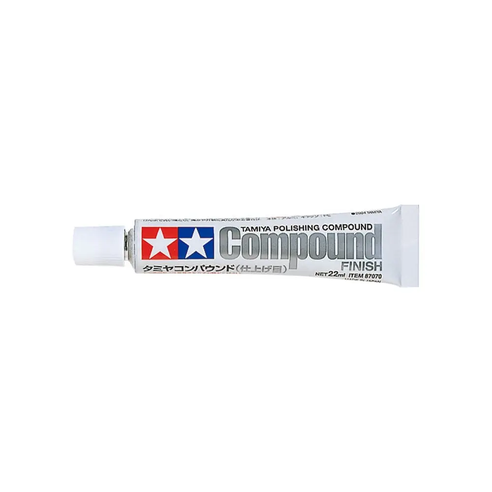 Pâte à polir grain ultra-fin finition 22ml - Tamiya 87070