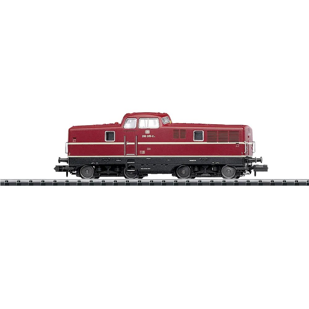 Locomotive diesel série 280 - Minitrix 16802 - N 1/160 - DB - Ep IV - Digital sound - 2R