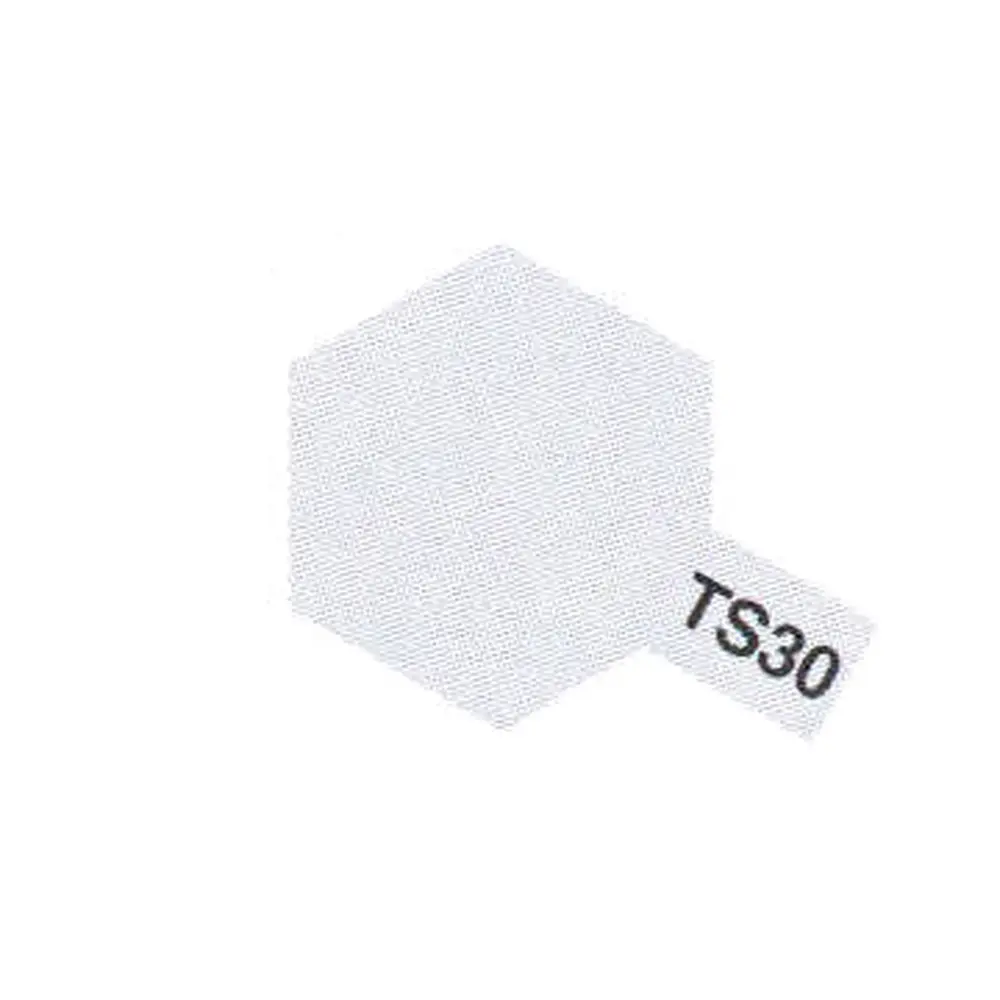 Peinture acrylique spray gris aluminium brillant 100ml - Tamiya 85030 / TS30