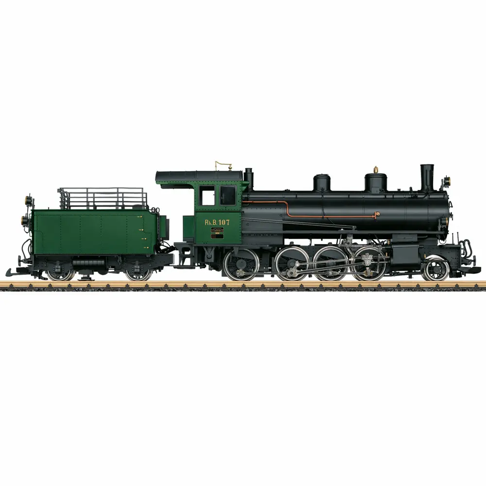 Locomotive à vapeur G 4/5 - LGB 23531 - G 1/22,5 - RhB - Ep VI - Digital sound fumigène - 2R