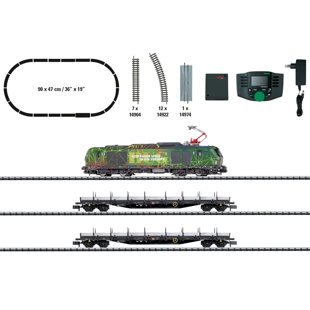 Coffret de départ « train de marchandises » - Minitrix 11171 - N 1/160 - Privée - Ep VI - Digital sound - 2R