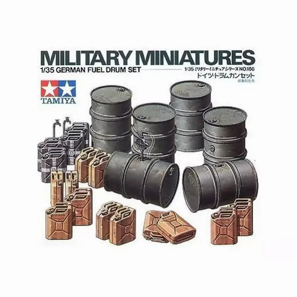 Fûts Et Jerricans Allemands - Tamiya 35186 - 1/35