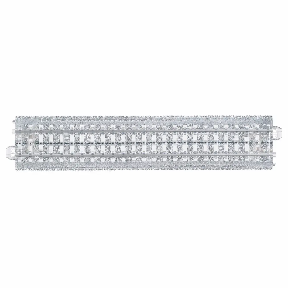 10 rails C droit, longueur 188,3 mm, transparent - Märklin 20197 - HO 1/87