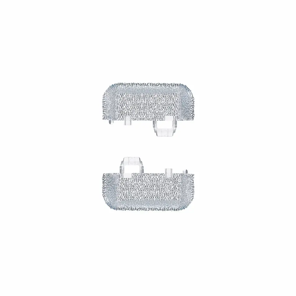 10 pièces d'extrémité de voie en C pour remblai de voie ferrée, transparente - Märklin 20199 - HO 1/87