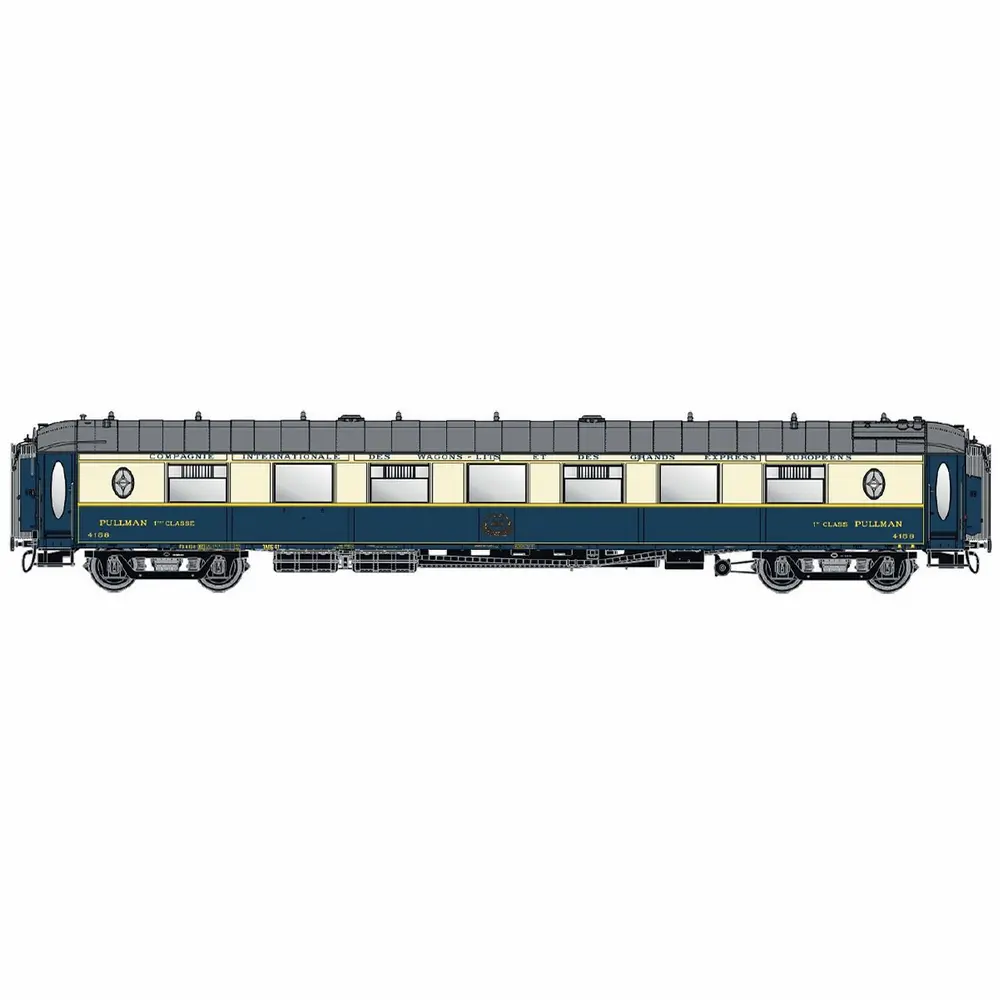 Voiture-salon Pullman WP - LS Models 49181 - HO 1/87 - CIWL - Ep IIIb - 2R