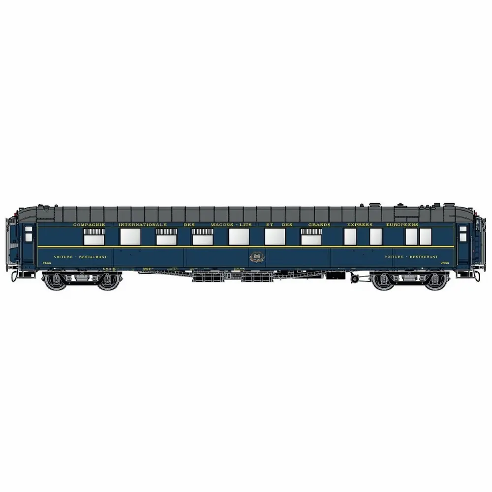 Voiture restaurant WR 56 places Dyle et Bacalan - LS Models 49201 - HO 1/87 - CIWL - Ep IIIb - 2R