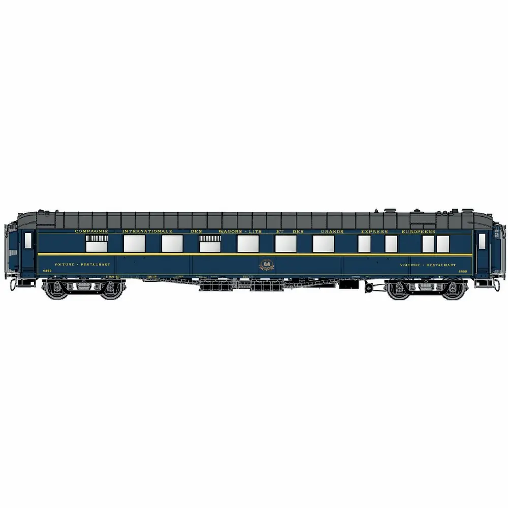 Voiture restaurant WR 56 places Dyle et Bacalan - LS Models 49202 - HO 1/87 - CIWL - Ep IIIc - 2R