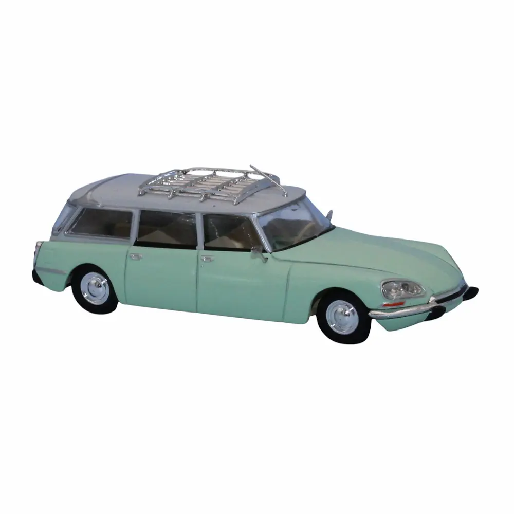 Citroën ID 21 break, vert pastel/gris, 1968 - SAI 2867 - HO 1/87