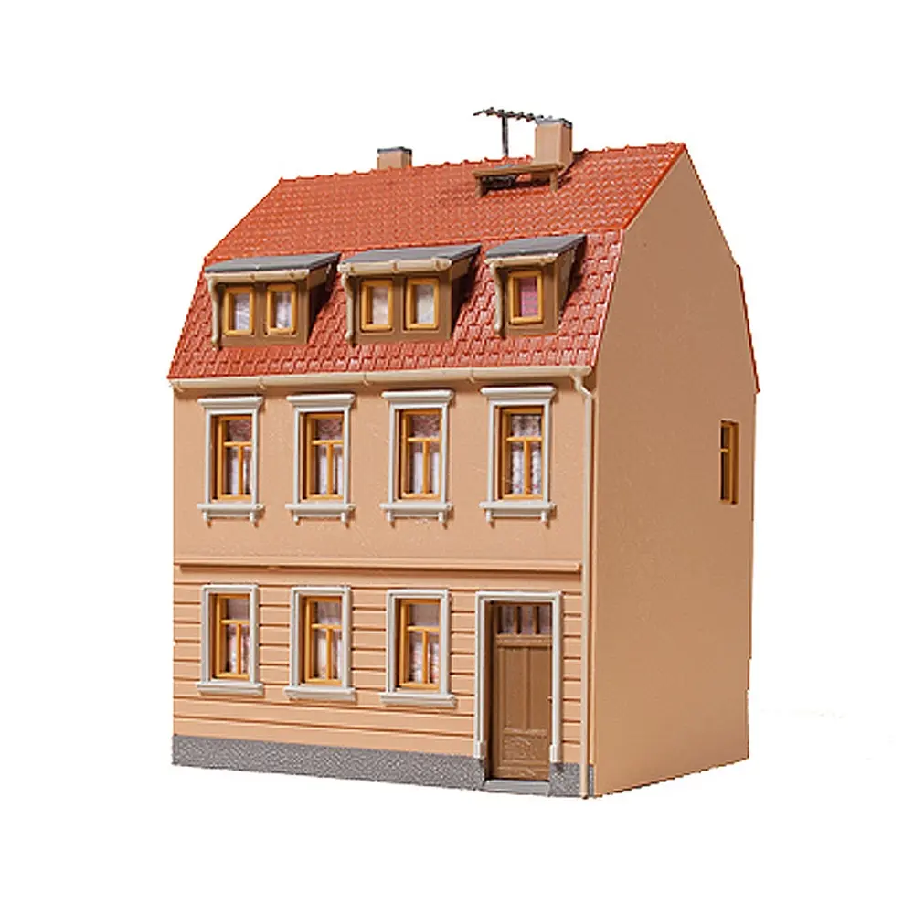 Maison de ville angle Auhagen - HO 1/87