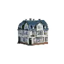 Pub avec habitation d'angle HO 1/87