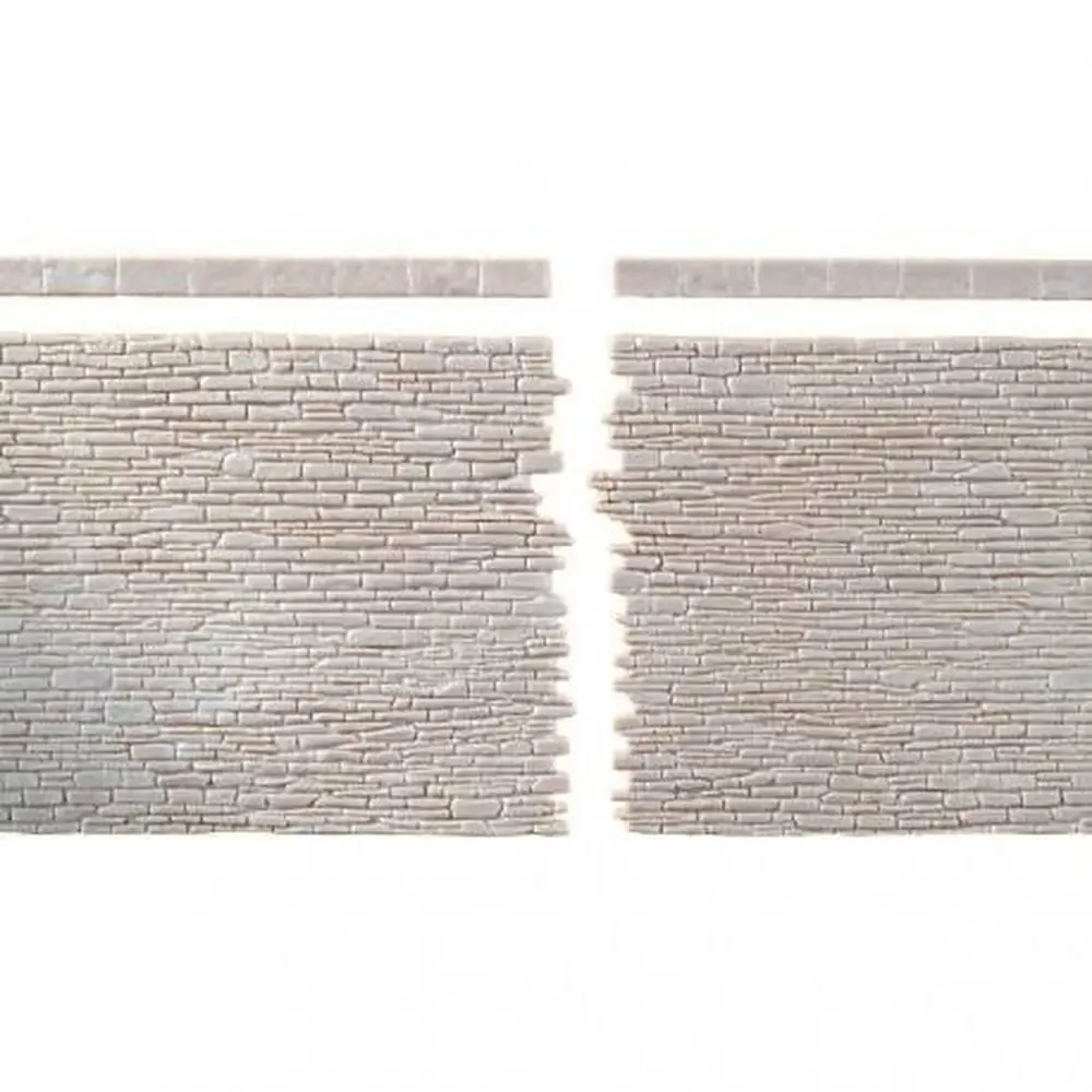 2 plaques de murs en pierres