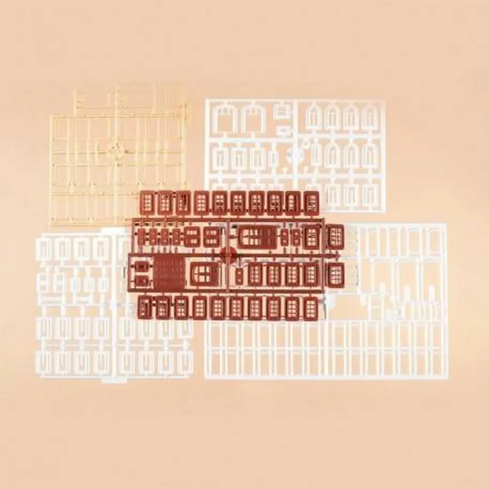 Set Fenêtres + Portes - AUHAGEN 48648 - HO : 1/87