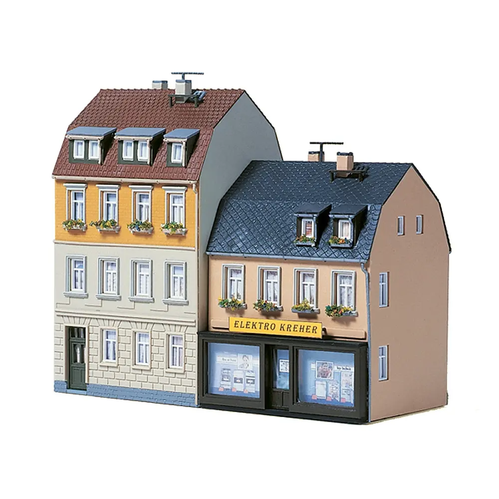 Set de maisons d'habitations - Auhagen 12272 - HO 1/87
