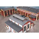 Toit avec éclairage aérien - AUHAGEN 80303 - HO 1/87