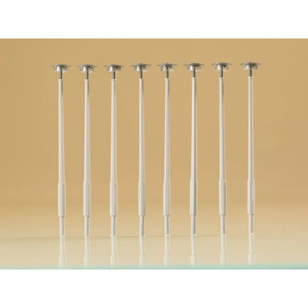 Lot de 8 lampadaires modernes