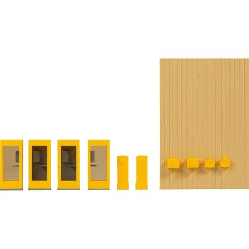Cabines téléphoniques et boîtes aux lettres - Auhagen 41662 - HO 1/87