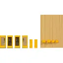 Cabines téléphoniques et boîtes aux lettres - Auhagen 41662 - HO 1/87