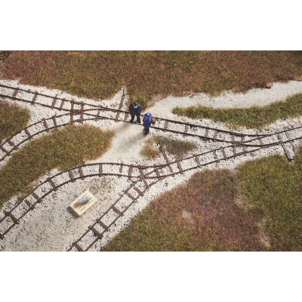 Set de voie en plastique - HO 1/87 - Auhagen 41701