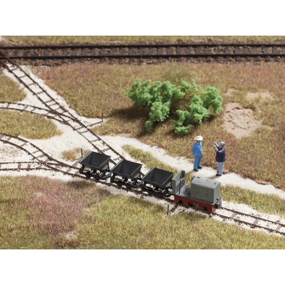 Kit complet "Chemin de fer de campagne" AUHAGEN 41700 - HO 1/87