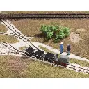 Kit complet "Chemin de fer de campagne" AUHAGEN 41700 - HO 1/87