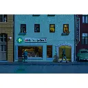 Croix de Pharmacie à LED - Auhagen 58107 - HO 1/87