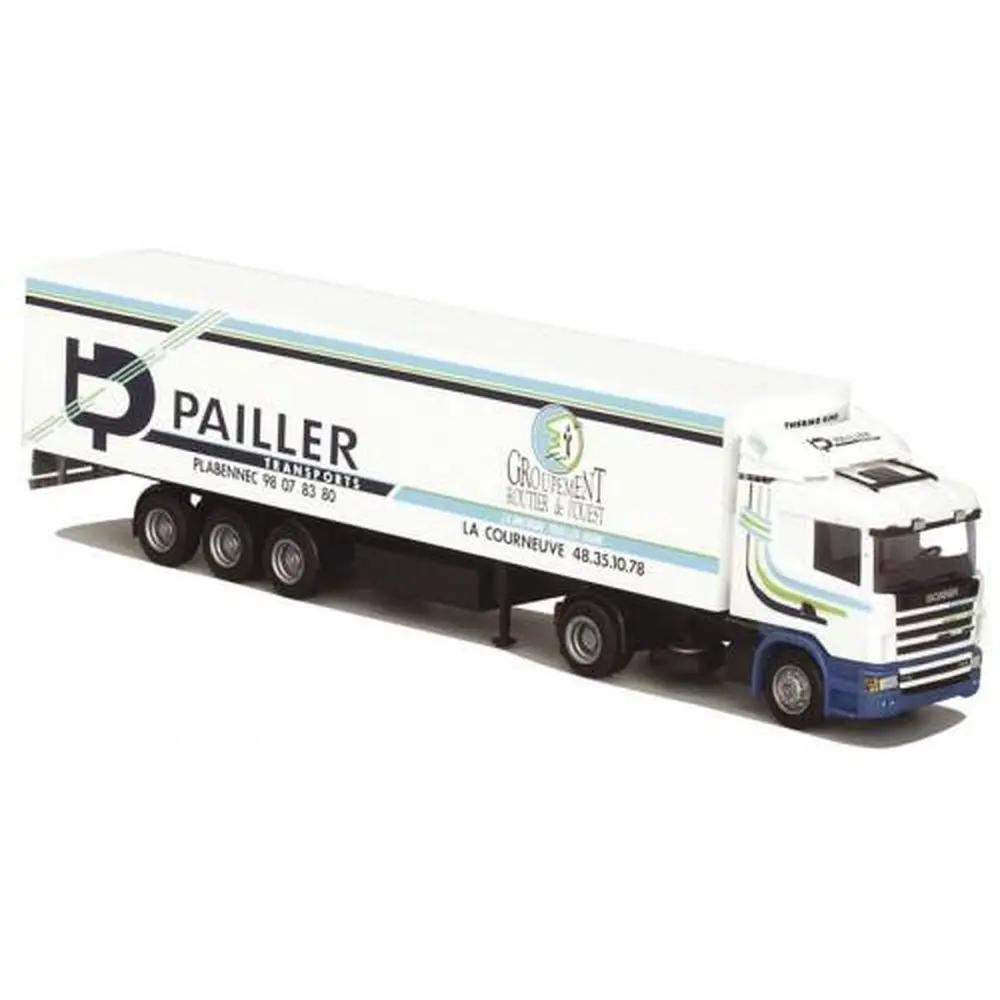 Semi remorque frigorifique scania 4R livré PAILLER