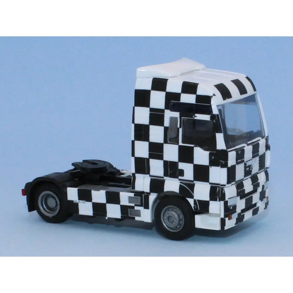 Camion MAN TGA XXL aerop / "Lauge Schachmotiv" - AWM 70050 - HO 1/87