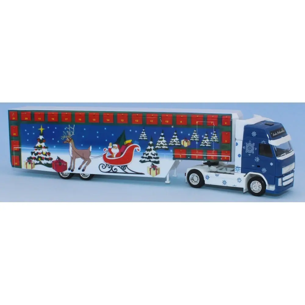 Semi remorque Volvo FH GL/XL/Aerop, "Joyeux Noël" - AWM 70313 - HO 1/87