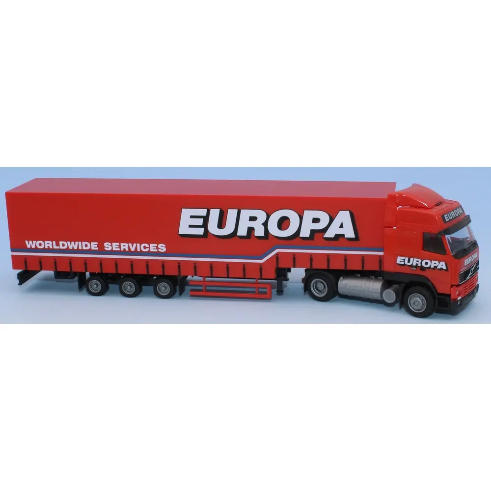 Semi remorque Volvo FH Glob/Aerop Jumbo, "Europa" - AWM 71256 - HO 1/87