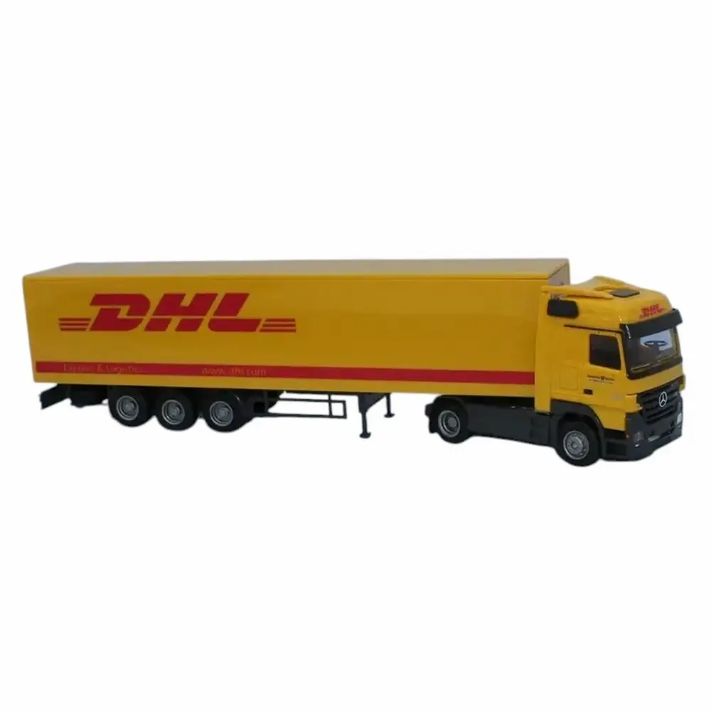 Semi-remorque MB Actros MP2 LH / Aerop, DHL - AWM 73006 - HO 1/87
