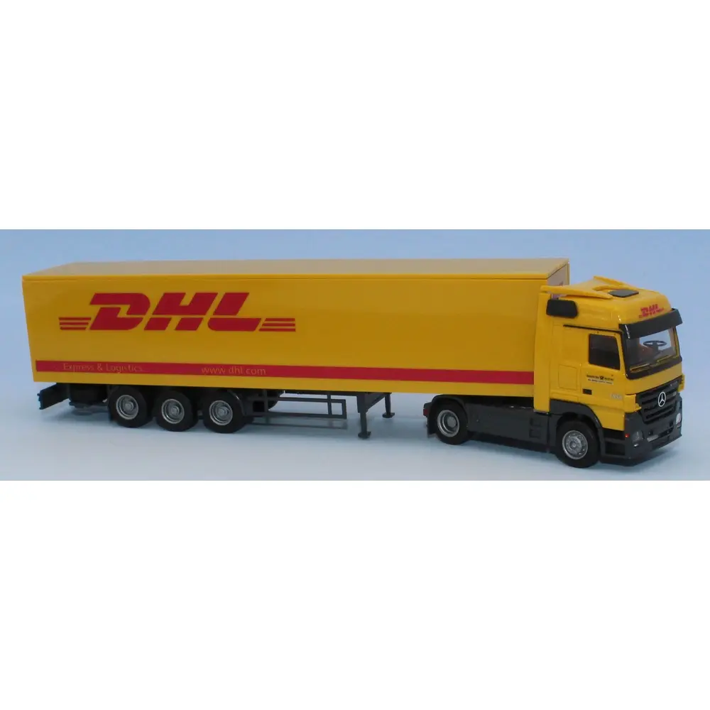 Semi-remorque MB Actros MP2 LH / Aerop, DHL - AWM 73006 - HO 1/87